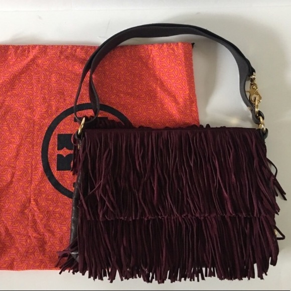 Tory Burch Handbags - { Tory Burch } fringe purse